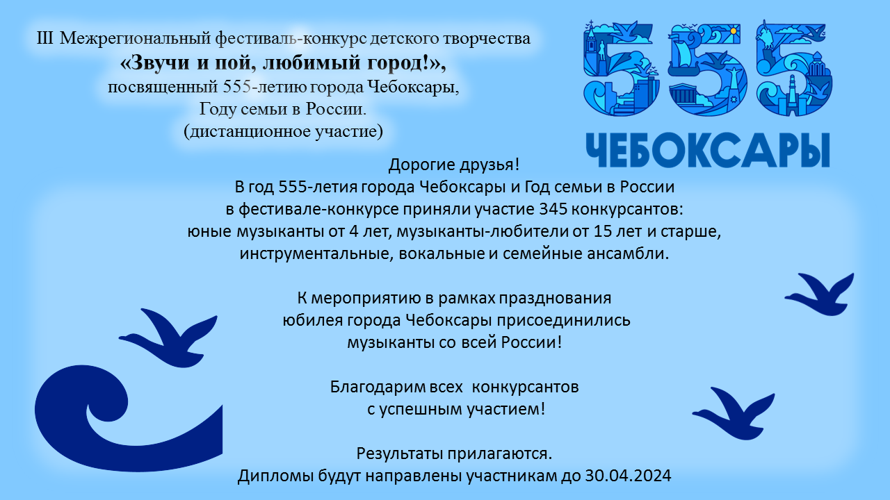 555 лет чебоксары логотип